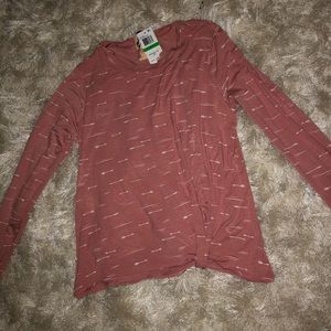 Pink Long Sleeve Top